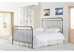 3ft Single Black Nickel Traditional Victorian Metal Bed Frame Bedstead 1